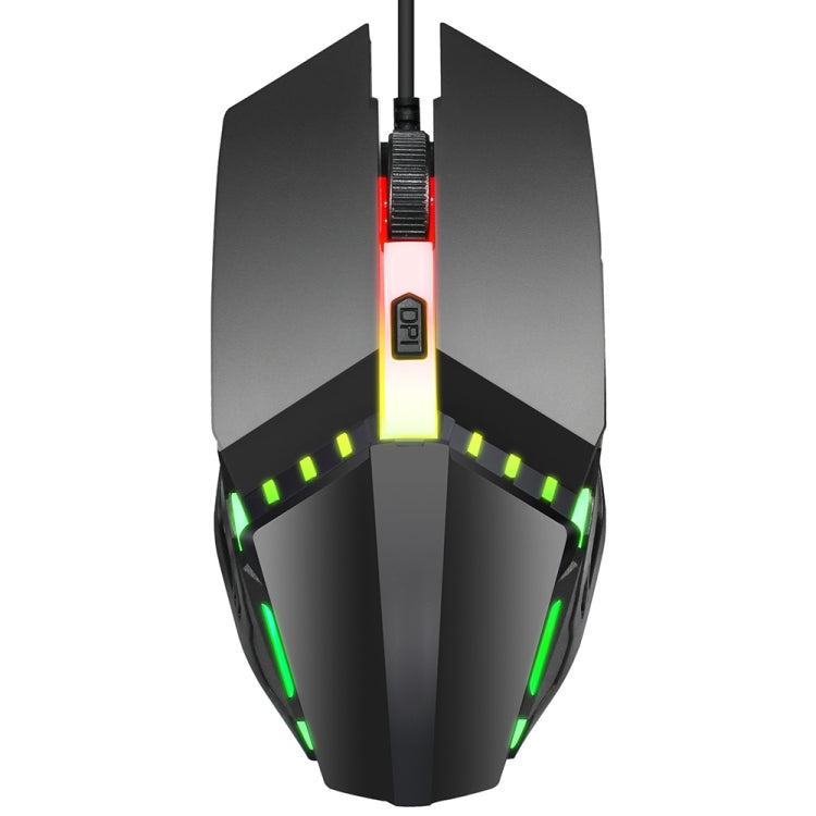 HXSJ S200 USB 1600 dpi Gaming Mouse - Wired, 4 Keys
