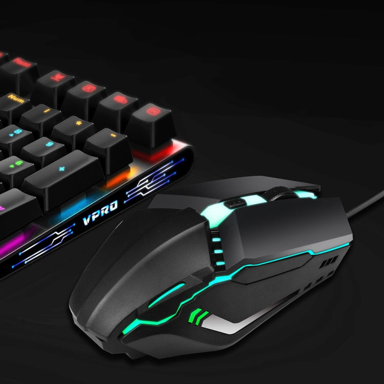 HXSJ S200 USB 1600 dpi Gaming Mouse - Wired, 4 Keys