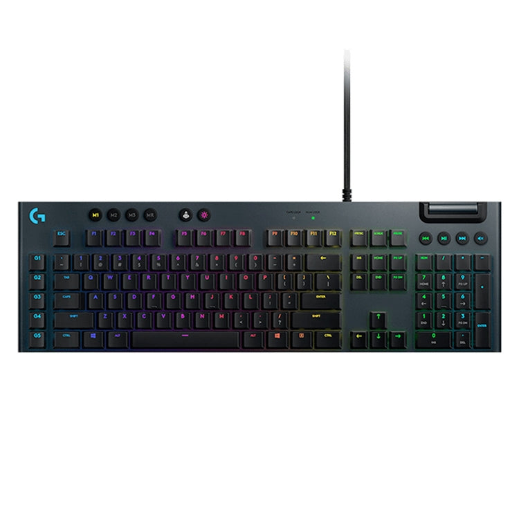 Clavier gaming mécanique Logitech G813 RGB filaire 1,8 m