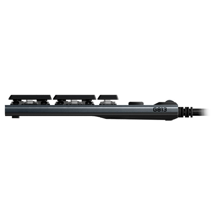 Clavier gaming mécanique Logitech G813 RGB filaire 1,8 m