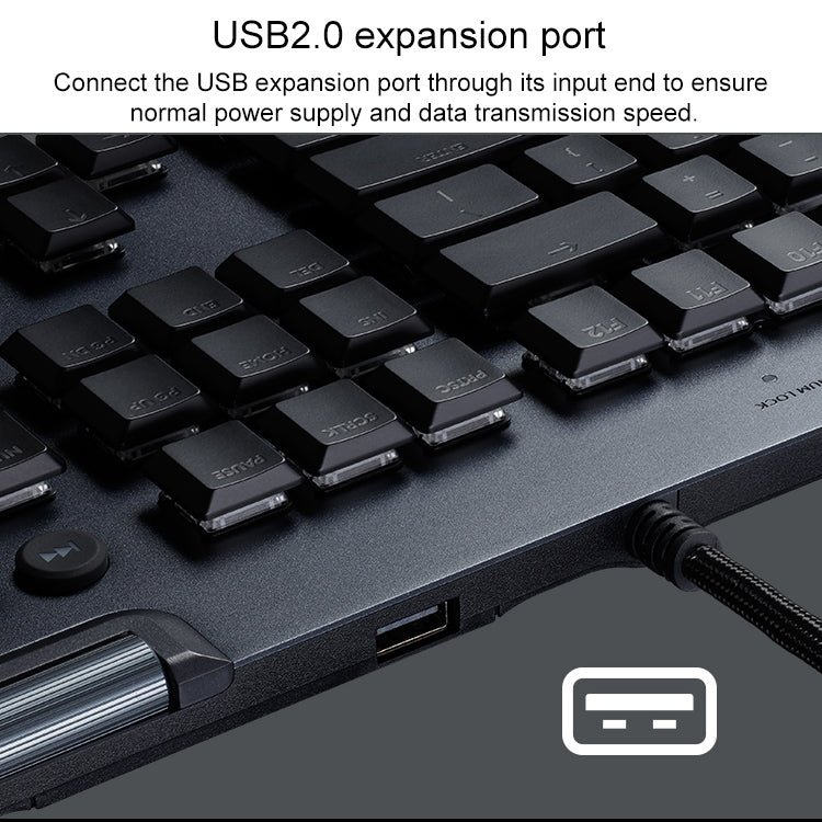 Clavier gaming mécanique Logitech G813 RGB filaire 1,8 m