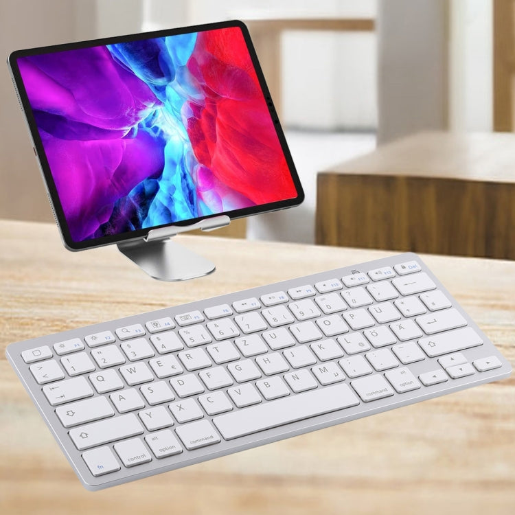 Ultra-Thin Bluetooth Keyboard for Gaming and Tablets
