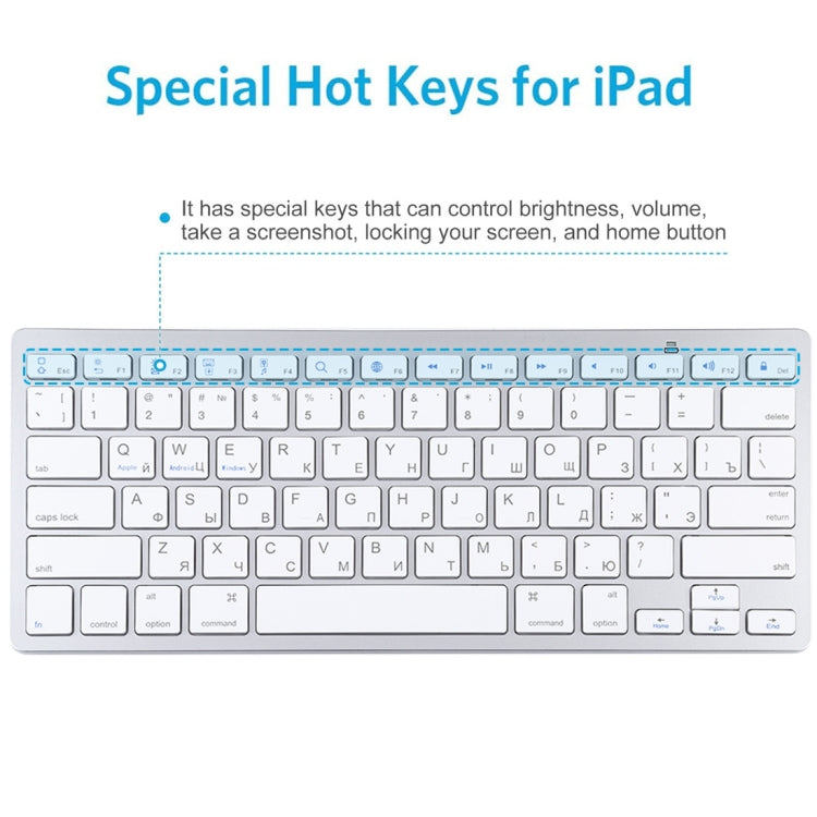 Clavier Bluetooth Ultra-fin pour Gaming et Tablettes