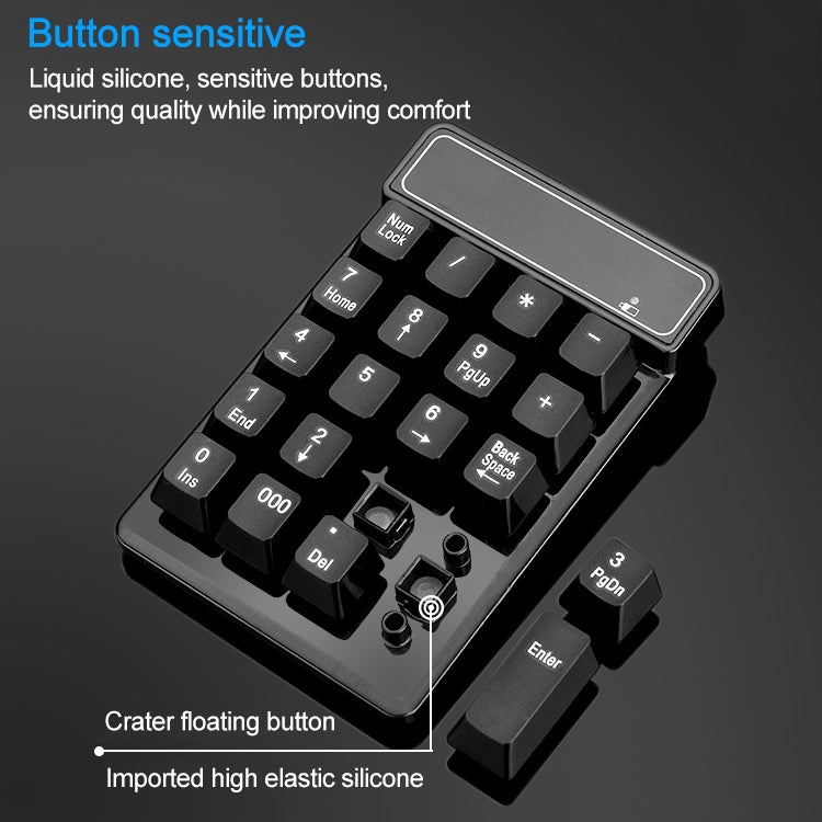 Clavier numérique Bluetooth 19 touches pour PC Gaming MC