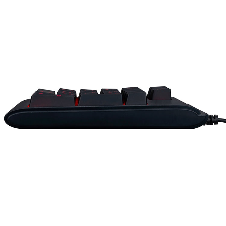 Clavier numérique filaire rétroéclairé tricolore pour gaming