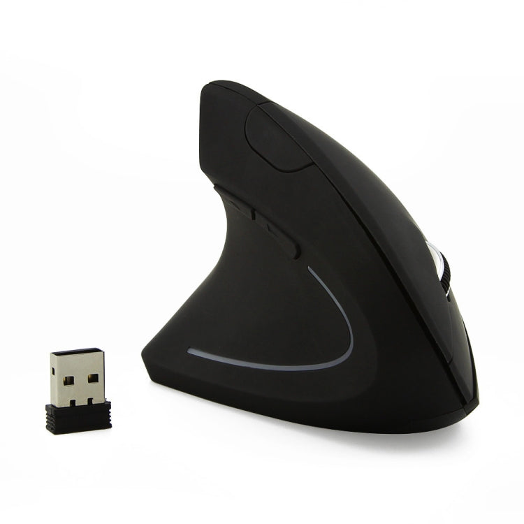 Left-Handed Wireless Vertical Mouse - 2.4 GHz Gaming