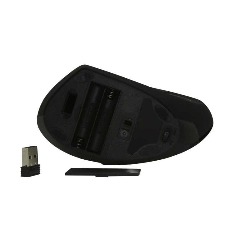Left-Handed Wireless Vertical Mouse - 2.4 GHz Gaming