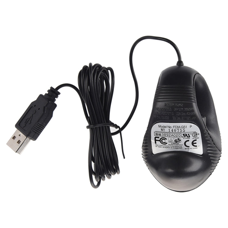 Mini souris filaire portable pour gaming PC compact et léger