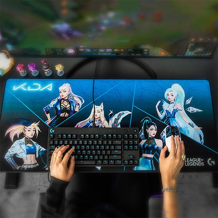 Tapis de souris gaming Logitech G840 KDA 900x400 mm