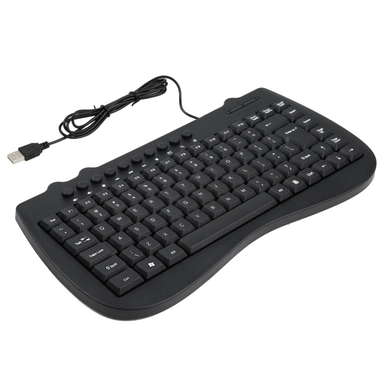 Mini multimedia wired keyboard for PC - KB-301B