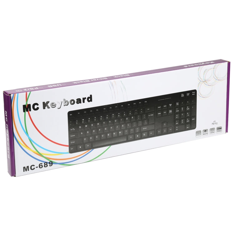 Clavier Gaming USB Étanche MC-689 - Confort et Précision