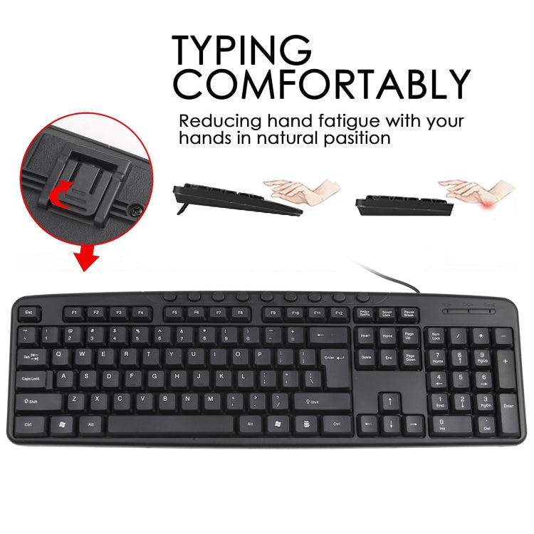 Ensemble Gaming Clavier et Souris Filaire USB KB-8377