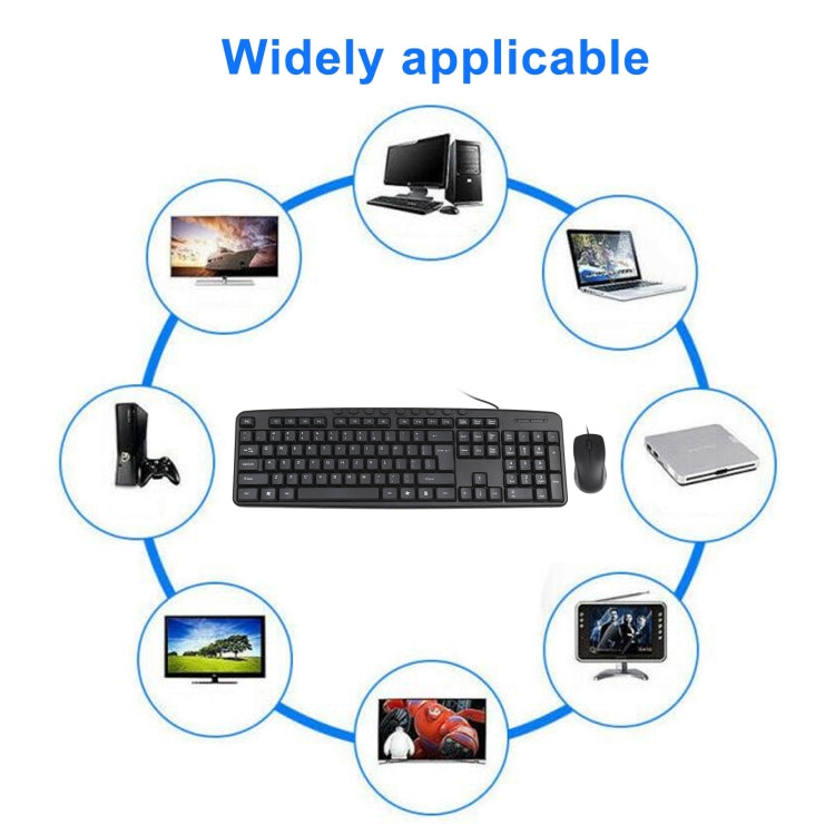 Ensemble Gaming Clavier et Souris Filaire USB KB-8377