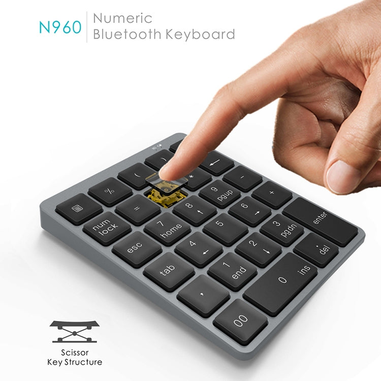 Clavier Bluetooth sans fil ultra-fin pour PC et gaming