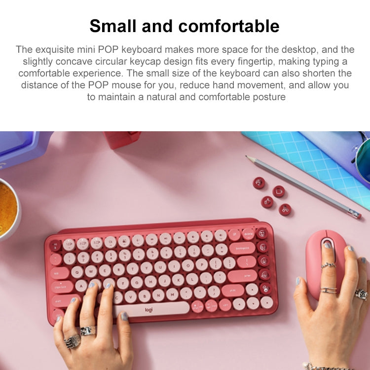 Clavier mécanique Bluetooth Logitech POP KEYS pour PC Gaming