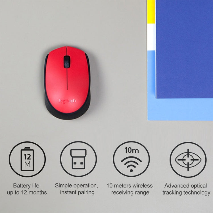 Souris sans fil Logitech M170 pour PC - Précision 1000 DPI