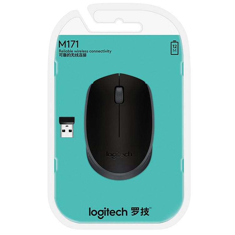 Souris sans fil Logitech M171 pour PC - 1000 DPI, 2,4 G