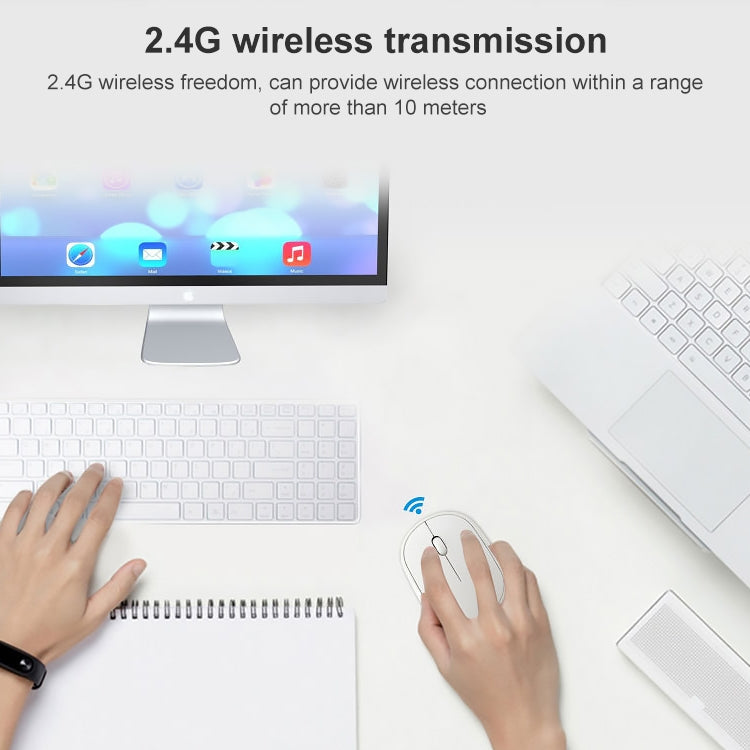 Mini souris sans fil rechargeable pour PC - ZGB 360 1000 dpi
