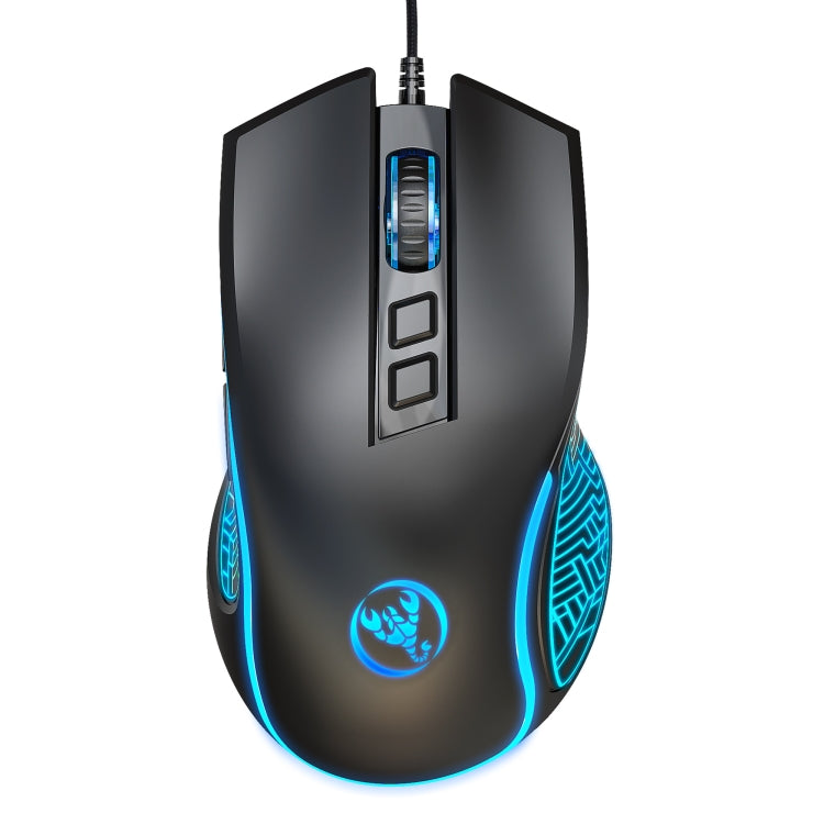 Souris gaming filaire HXSJ X100 7 boutons 3600 DPI