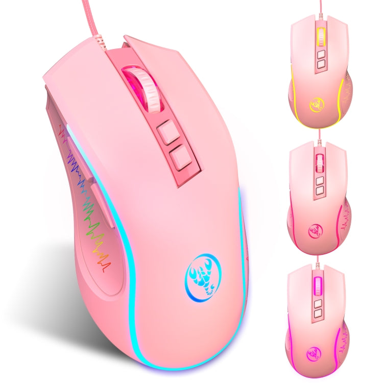HXSJ X100 Wired Gaming Mouse 7 Buttons 3600 DPI