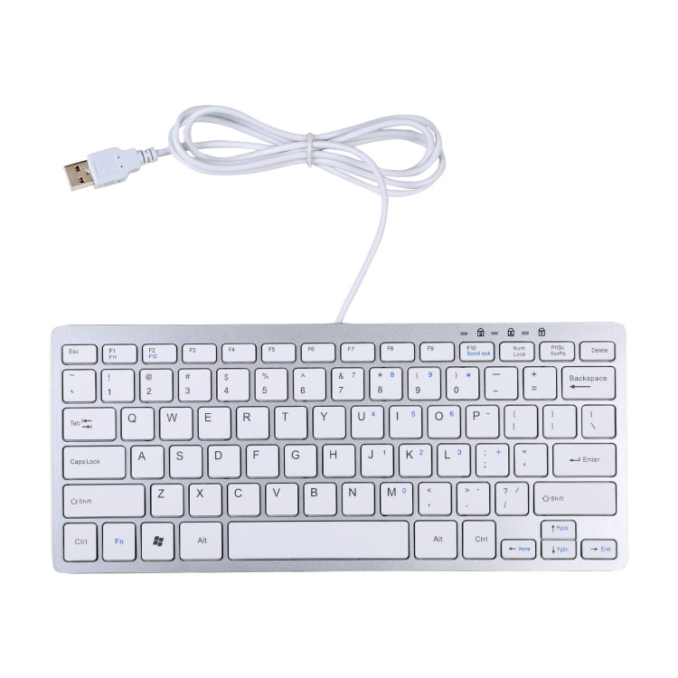 Clavier gaming filaire ultra-fin USB 450 - 78 touches