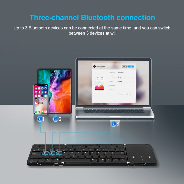 B1053 Portable Bluetooth Keyboard: Stylish Gaming Accessory