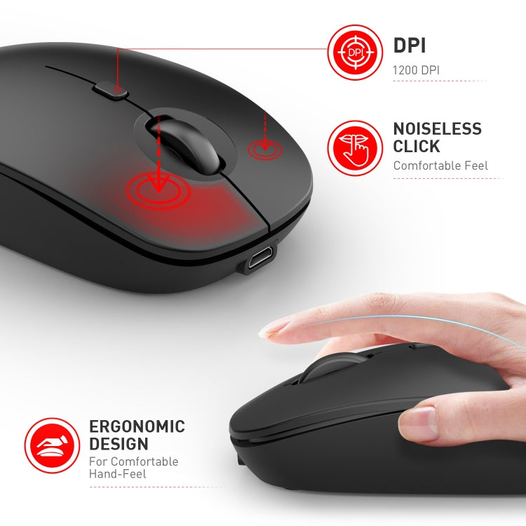 MKESPN 859 Wireless Gaming Mouse - Precision and Comfort