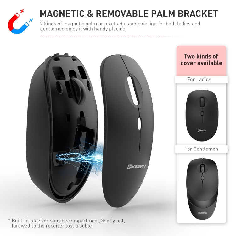 Souris sans fil 3 modes MKESPN 859 pour gaming PC