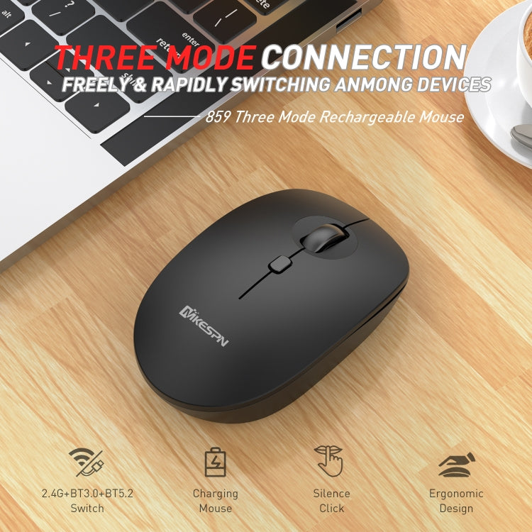 Souris sans fil 3 modes MKESPN 859 pour gaming PC