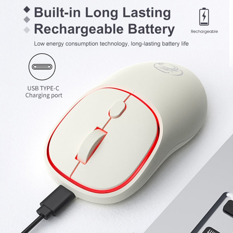 Souris sans fil silencieuse IMICE W-618 pour PC gaming