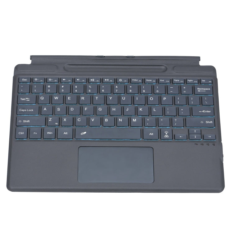 Étui en cuir pour Microsoft Surface Pro 8 avec clavier