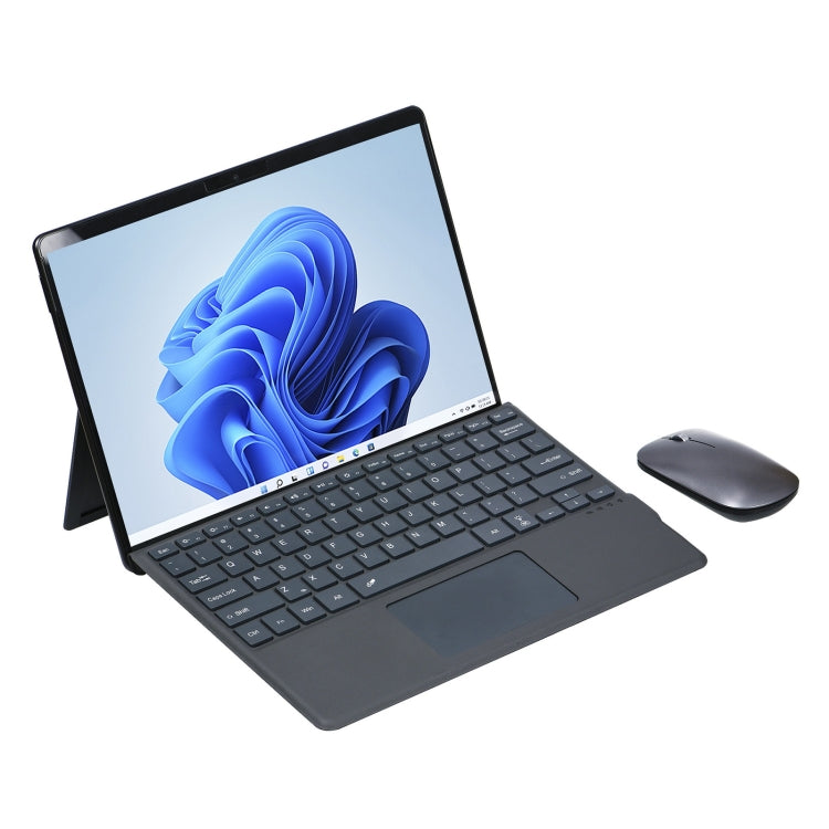 Étui en cuir pour Microsoft Surface Pro 8 avec clavier
