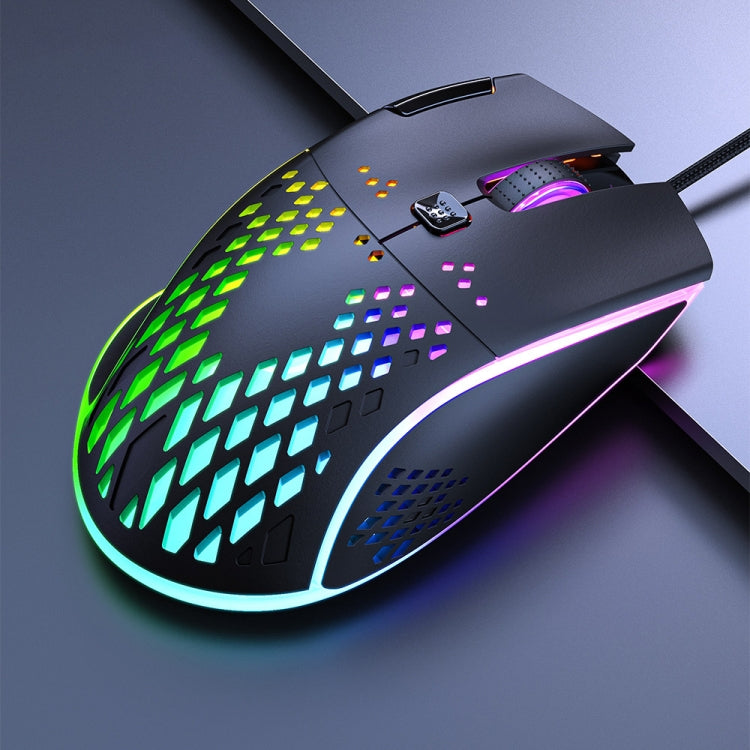Souris Gaming iMICE T97 RGB 7200 DPI - Filaire & Performante