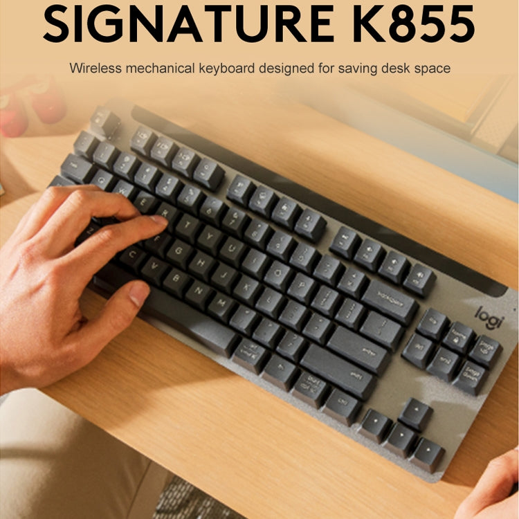 Logitech K855 Silent Bluetooth Mechanical Keyboard for PC