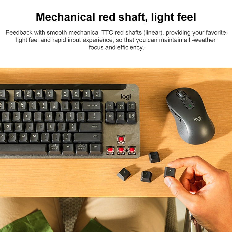 Logitech K855 Silent Bluetooth Mechanical Keyboard for PC