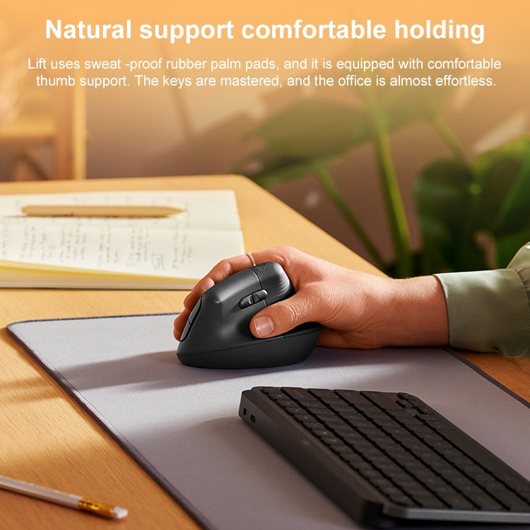 Logitech Lift Wireless Mouse: Ergonomic and Dual-Mode
