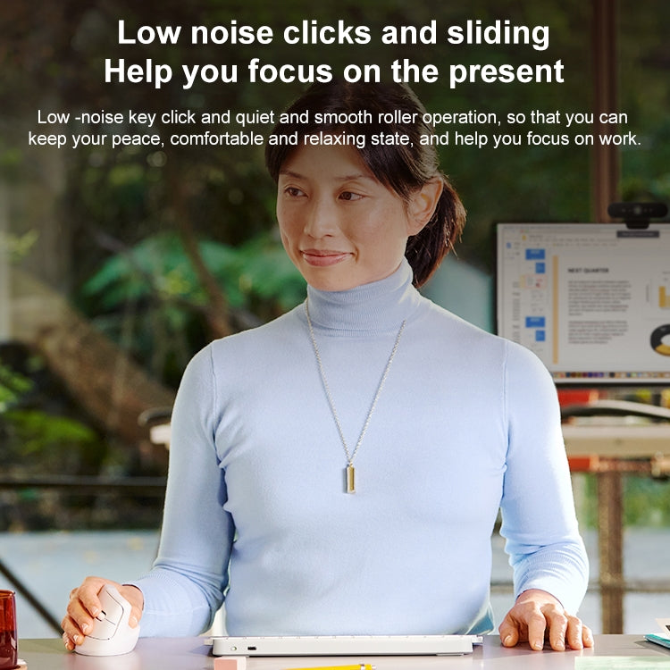 Logitech Lift Wireless Mouse: Ergonomic and Dual-Mode