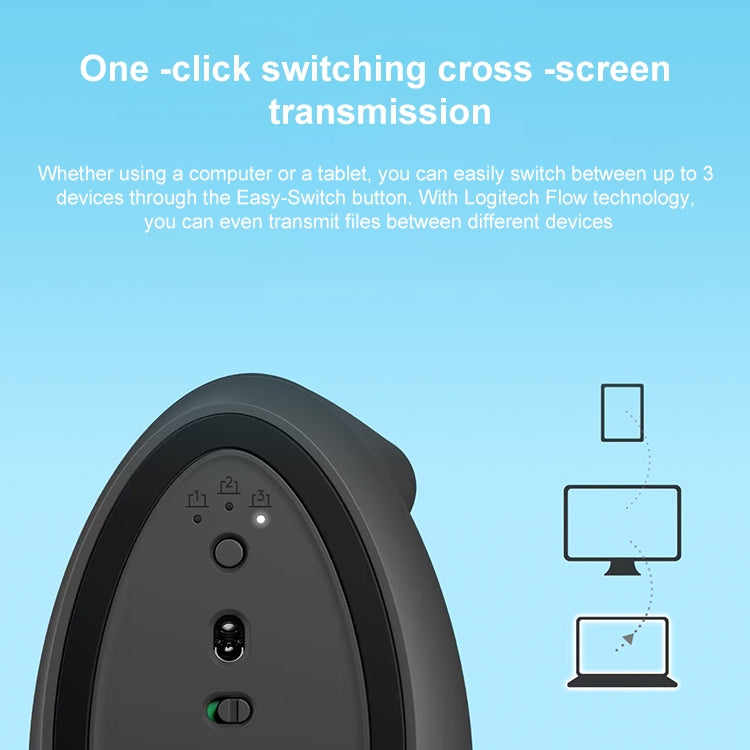 Logitech Lift Wireless Mouse: Ergonomic and Dual-Mode