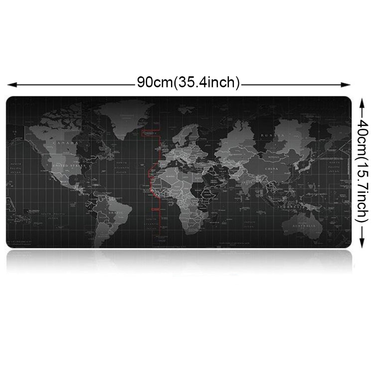 Tapis de souris gaming antidérapant 90 x 40 cm en caoutchouc