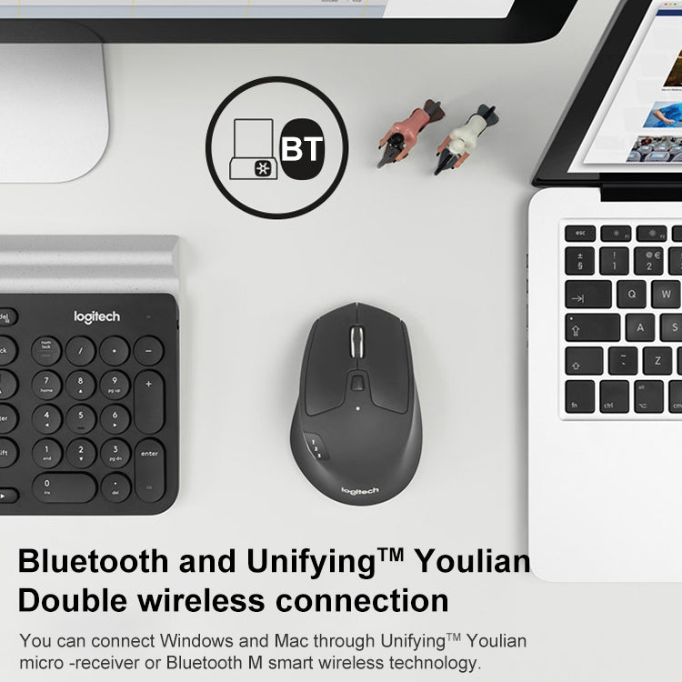 Logitech M720 Wireless Gaming Mouse - Bluetooth & 2.4 GHz