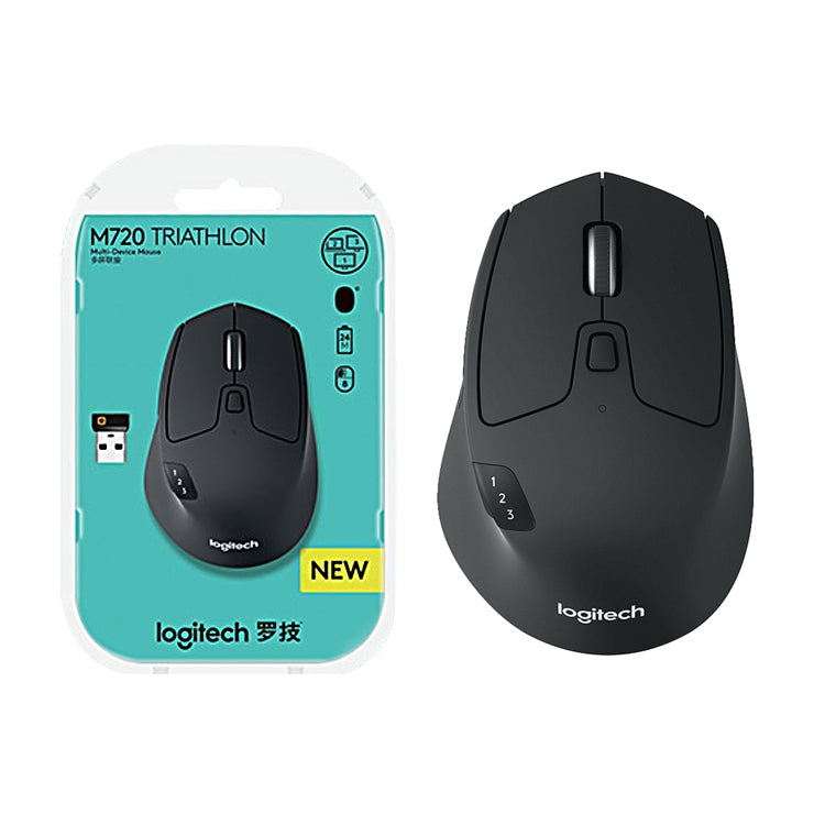 Logitech M720 Wireless Gaming Mouse - Bluetooth & 2.4 GHz
