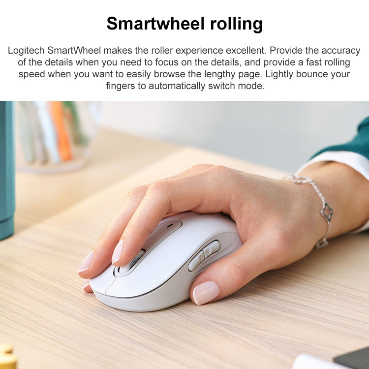 Souris double mode Bluetooth sans fil Logitech M750 2000 DPI 2,4 GHz, M750
