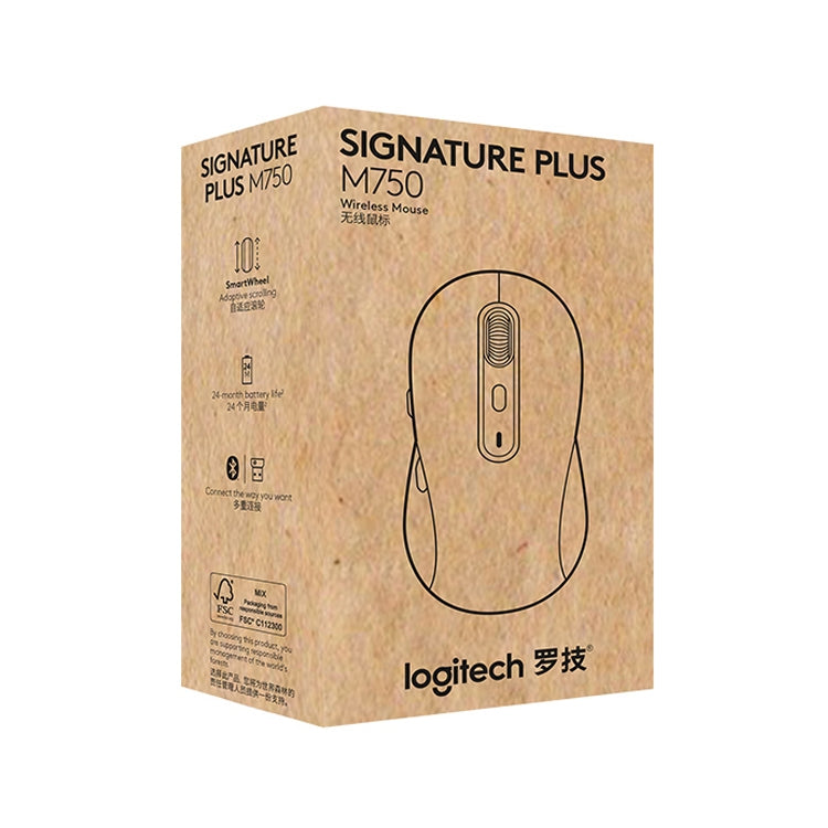 Souris double mode Bluetooth sans fil Logitech M750 2000 DPI 2,4 GHz, M750