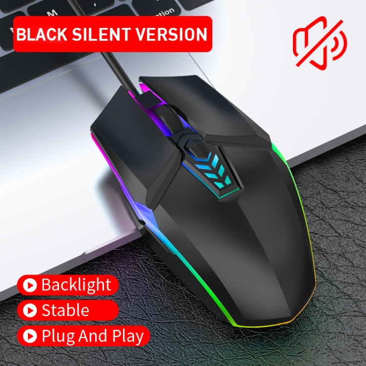S700 Wired USB Gaming Mouse with Dynamic RGB Lighting