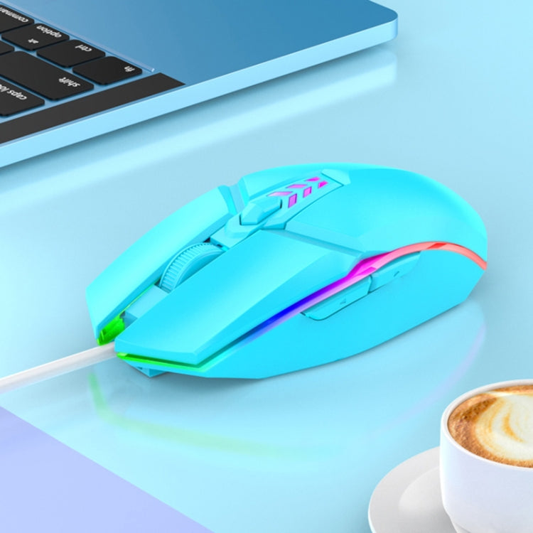 Souris gaming filaire USB S700 avec éclairage RGB dynamique