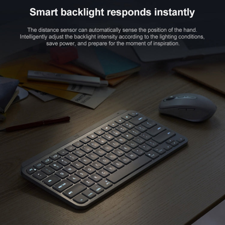 Clavier Logitech MX Keys Mini sans fil pour gamers élégant