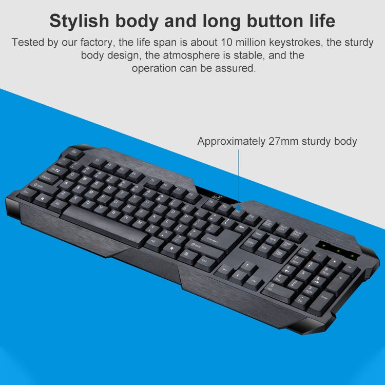 Clavier de jeu USB filaire ZGB Q19 pour PC gamer