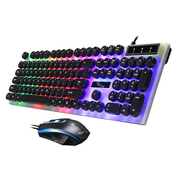 Ensemble Clavier Souris Filaire Lumineux pour Gaming ZGB G21