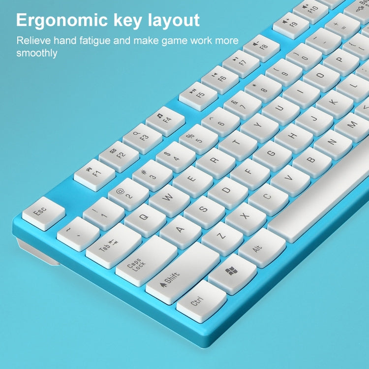 ZGB 8820 Wireless Gaming Keyboard and Mouse Set - Colors