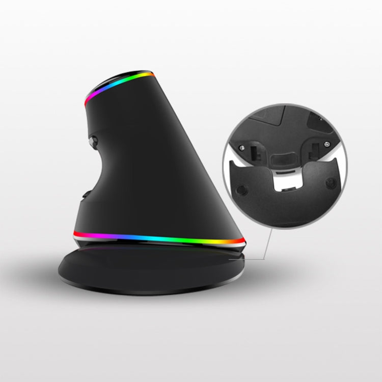 Souris Gaming Ergonomique DELUX M618 Plus RGB 4000DPI